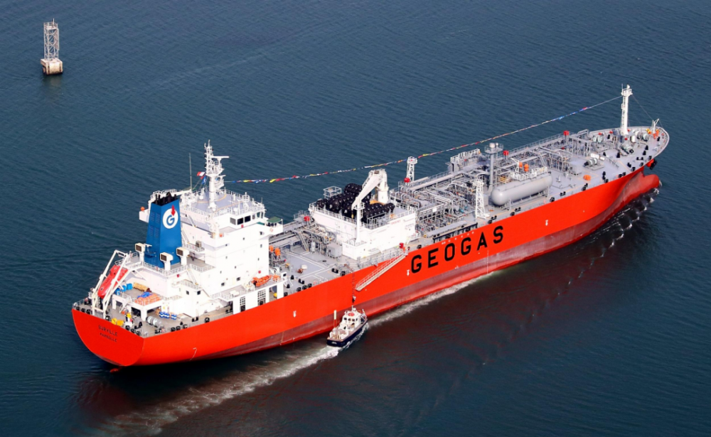 法国船级社BV为韩国建造的LPG运输船授予